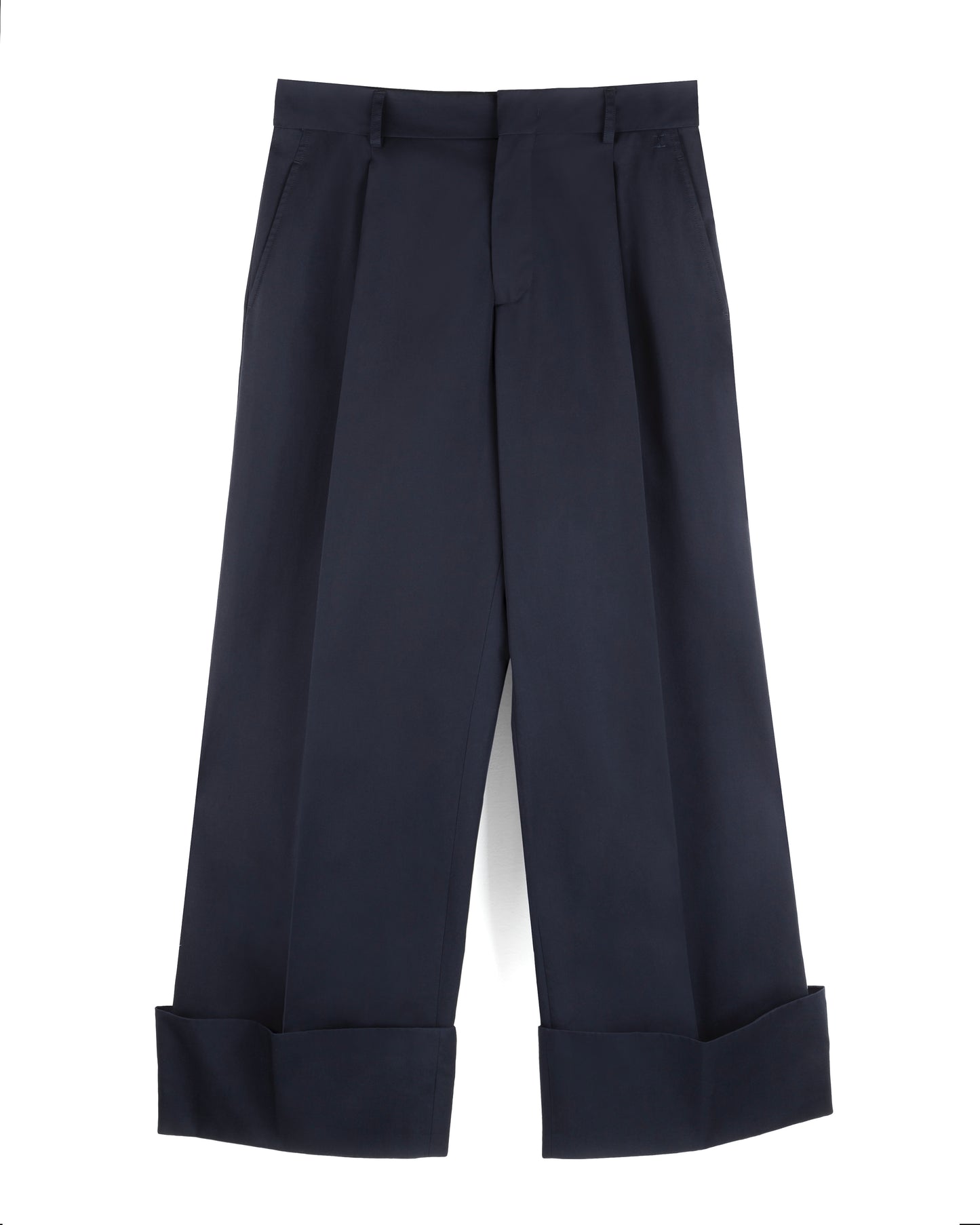 PANTALONI ULISSE in cotone - Blu